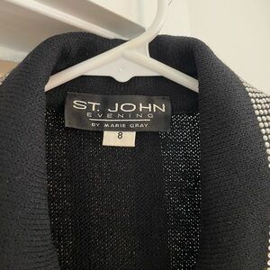 St. John -Black and rhinestone Evening Jacket
